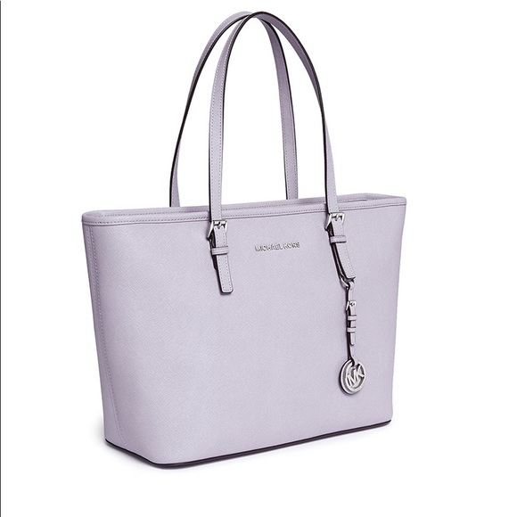 Michael Kors Handbags - 💜RARE💜 MICHAEL KORS Lilac Saffiano Leather Tote